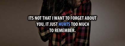 Hurt Too Much Facebook Covers
